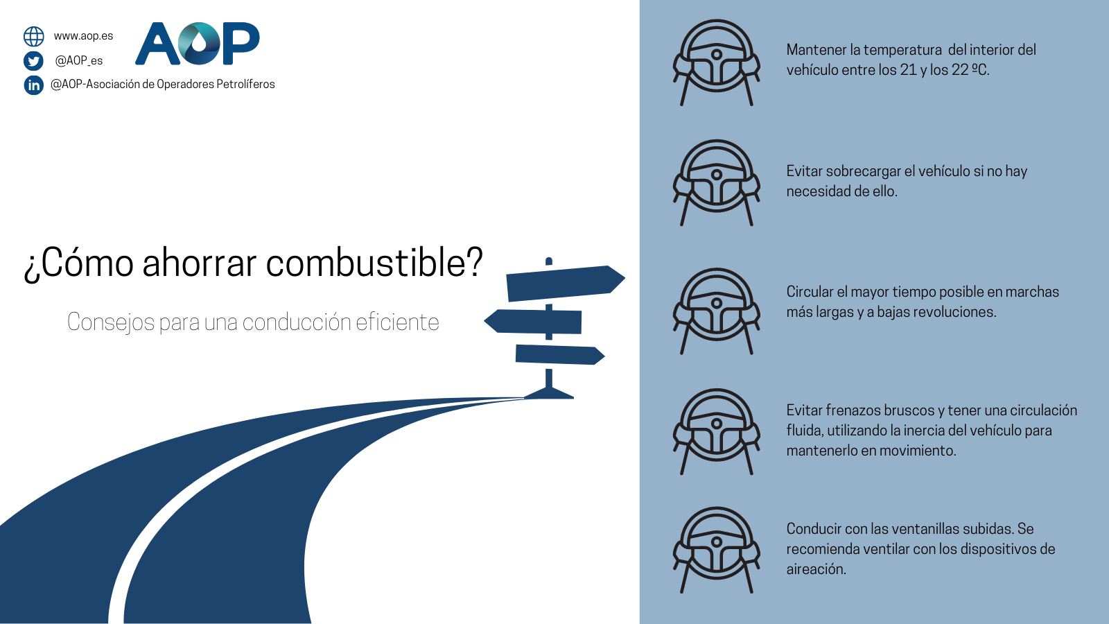 Consejos para una conducción eficiente